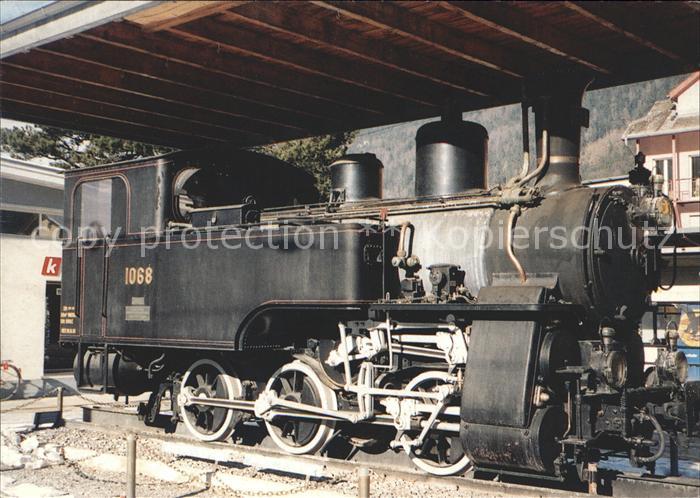 Lokomotive Lok 1068 JG 1926 ex Brünig SBB Ballenbe
