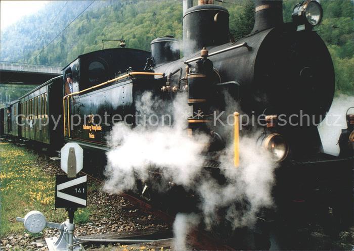 Lokomotive Lok G 3/4 208 Baujahr 1913 Interlaken Ost