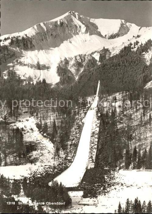 Ski-Flugschanze Oberstdorf Freibergsee