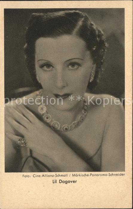 Schauspieler Lil Dagover Foto Cine-Allianz-Schmoll