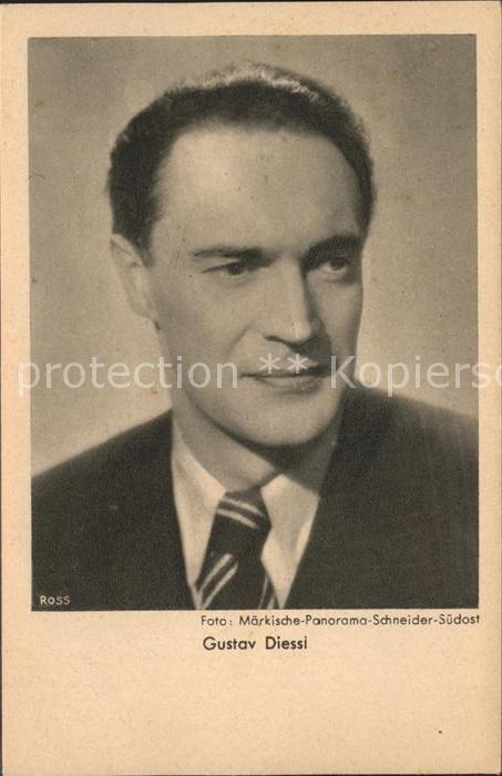 Schauspieler Gustav Diessl Foto Maerkische-Panorama-Schneider-Suedost