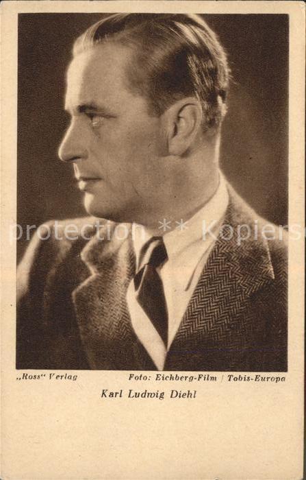 Schauspieler Karl Ludwig Diehl Foto Eichberg-Film/Tobis-Europa Verlag-Ross