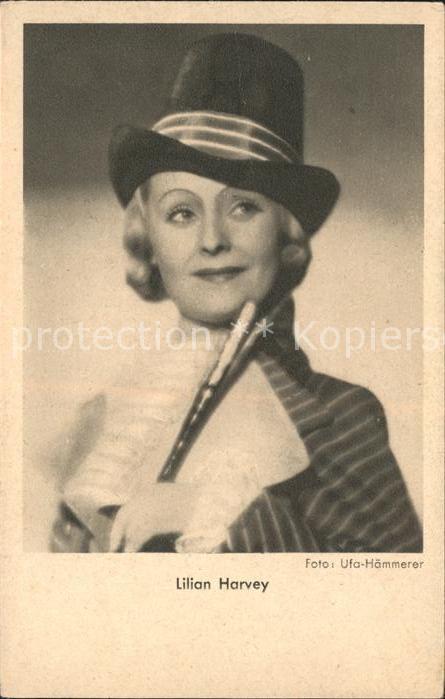 Schauspieler Lilian Harvey Foto Ufa-Haemmerer