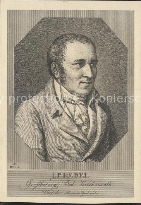 Hebel Johann Peter Bad Kirchenrath