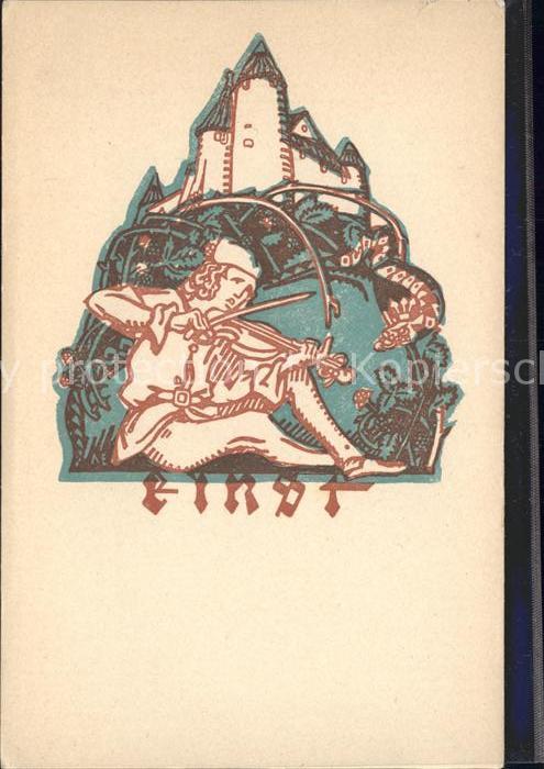 Kuenstlerkarte Alois Elsen Einst