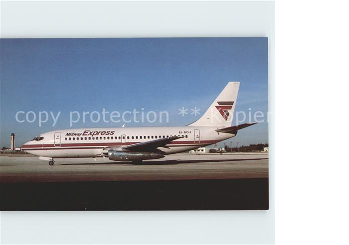 Flugzeuge Zivil Midway Express Boeing 737-2L9 Advanced