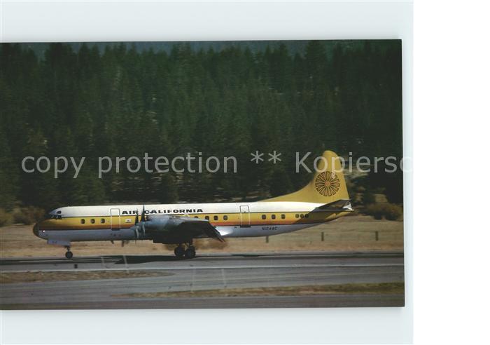 Flugzeuge Zivil Air California Electra N124 AC C/N 1114