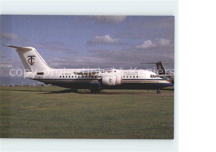 Flugzeuge Zivil Transair Cambodia BAe-146-200 G-BSRU c/n 2018