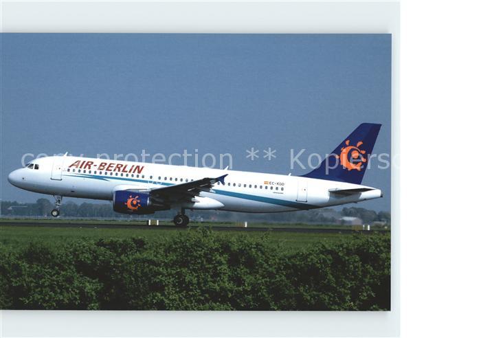 Flugzeuge Zivil Air Berlin Airbus A320-214 EC-KDD Cn1767