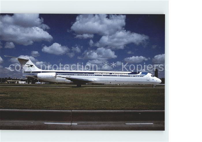 Flugzeuge Zivil Aerolineas Argentinas MD-88 LV-VBY c/n 53048