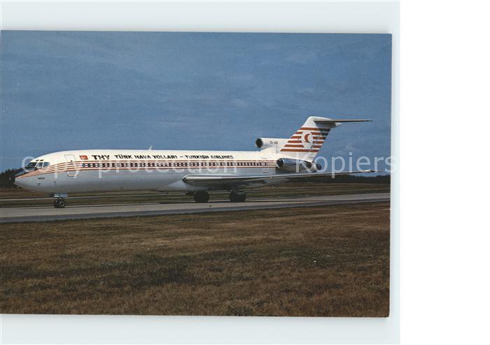 Flugzeuge Zivil THY Turk Hava Yollari Turkish Airlines Boeing 727-2F2 Advanced T