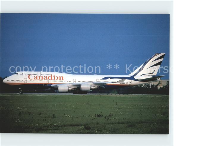 Flugzeuge Zivil Canadian Proud Wings B747-475 C-GMWW c/n 24883/823