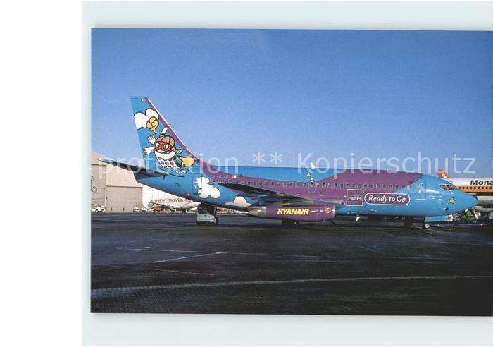 Flugzeuge Zivil Ryanair Boeing B-737-200 EI-CJD