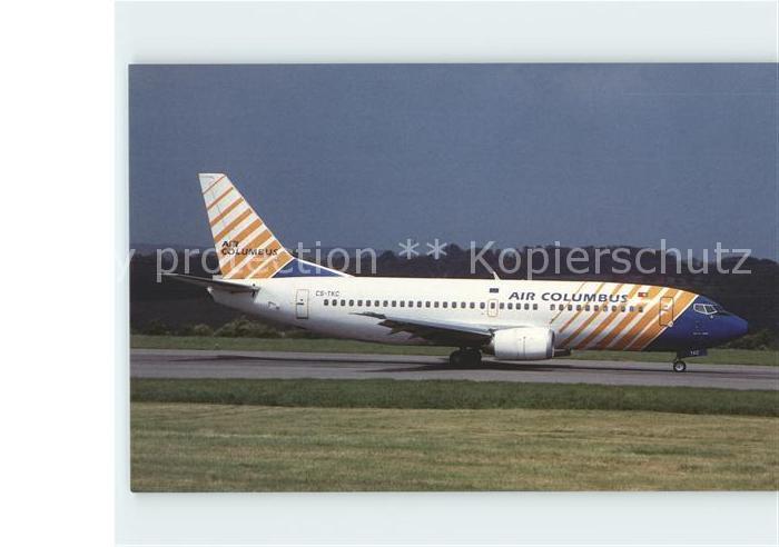 Flugzeuge Zivil Boeing 737-33A Air Columbus CS-TKC c/n 23830