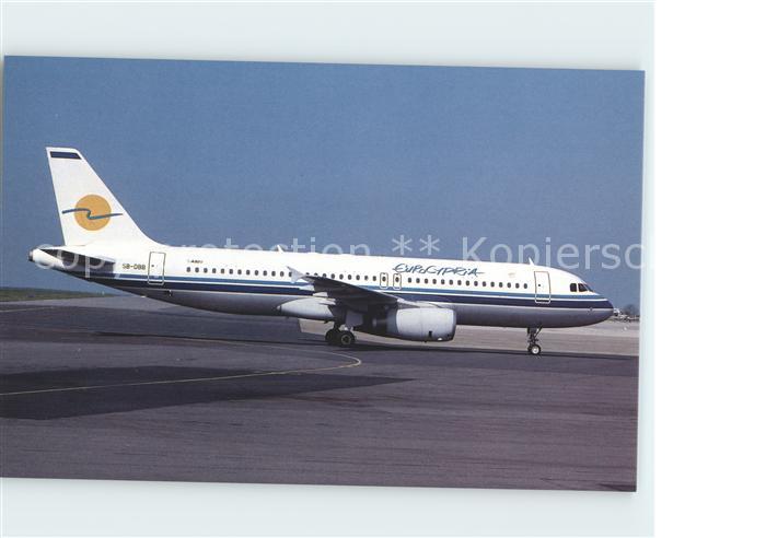 Flugzeuge Zivil Airbus Industrie A320-231 Eurocypria 5B-DBB c/n 0256