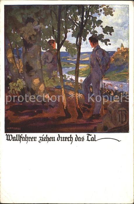 Turnen Deutsche Turnerschaft Wallfahrer Tal Kuenstlerkarte Amtsberg