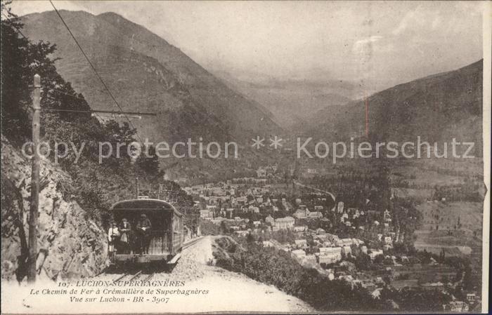 Bergbahn Luchon-Superbagneres Chemin Fer Cremaillere