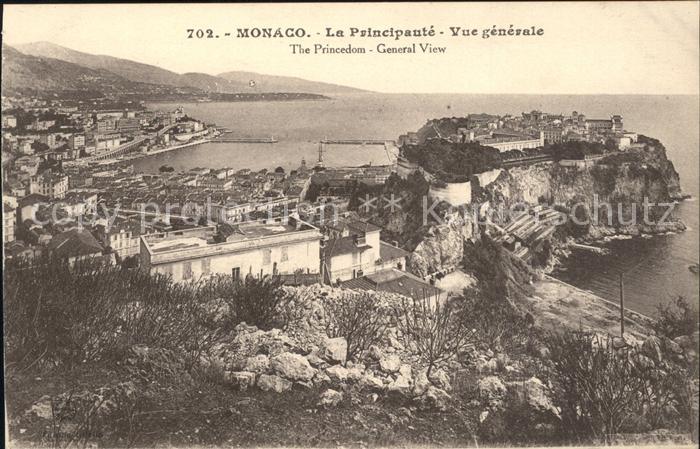 Monaco Vue generale de la Principaute
