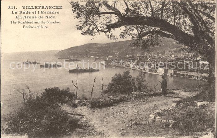Villefranche-sur-Mer La Rade et l'Escadre