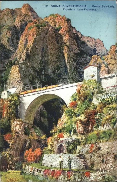 Grimaldi di Ventimiglia Ponte San Luigi Frontiera Italo Francese