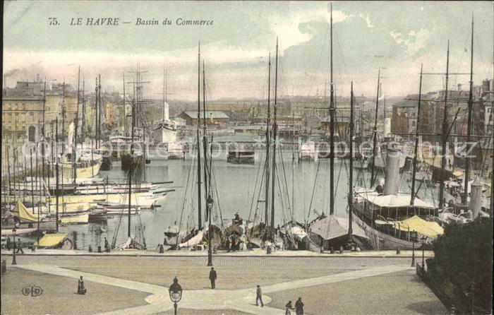 Le Havre Bassin de Commerce Bateaux