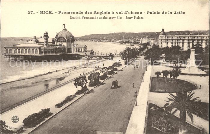 Détails Sur 11842639 Nice Alpes Maritimes Promenade Des Anglais A Vol Doiseau Palais De La