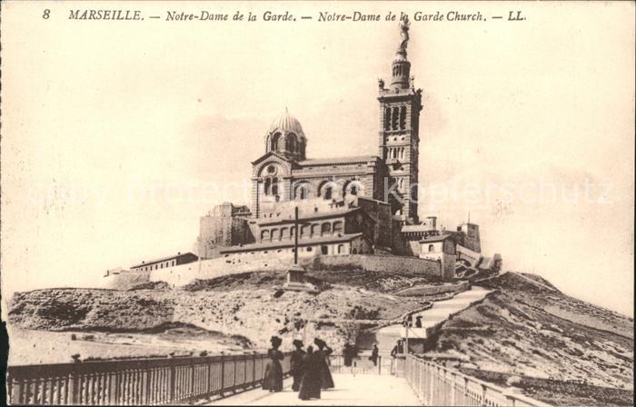 Marseille Bouches-du-Rhone Basilique de Notre Dame de la Garde