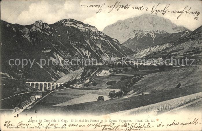 Saint-Michel-les-Portes et le Grand Veymont Viaduc