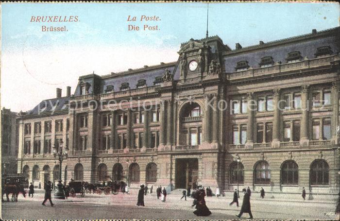 Bruxelles Bruessel La Poste