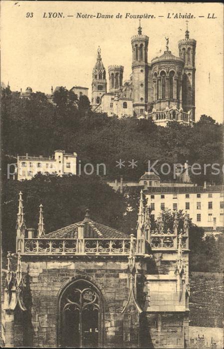Lyon France Notre Dame de Fourviere Abside