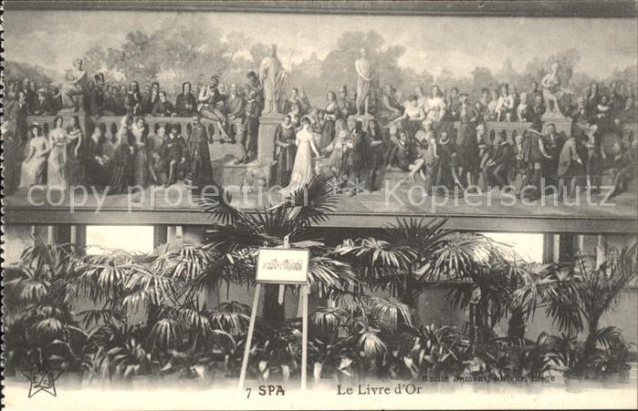 Spa Liege Le Livre d Or Gemaelde