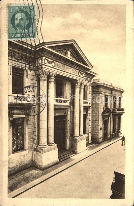 Habana Havana Iglesia Metodista Kirche Stempel auf AK