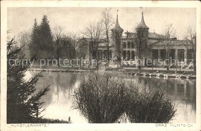 Graz Steiermark Hilmteich Kuenstlerkarte