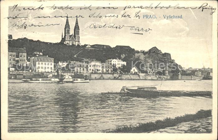 Prag Prahy Prague Vysehrad Burgwall