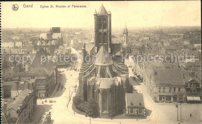 Gand Belgien Eglise St Nicolas