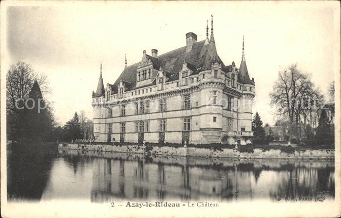 Azay-le-Rideau Chateau Schloss