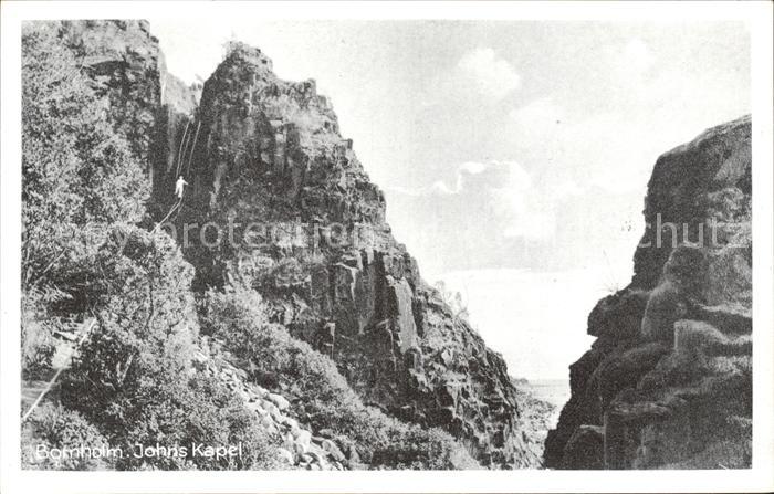 Bornholm Johns Kapel Felsformation