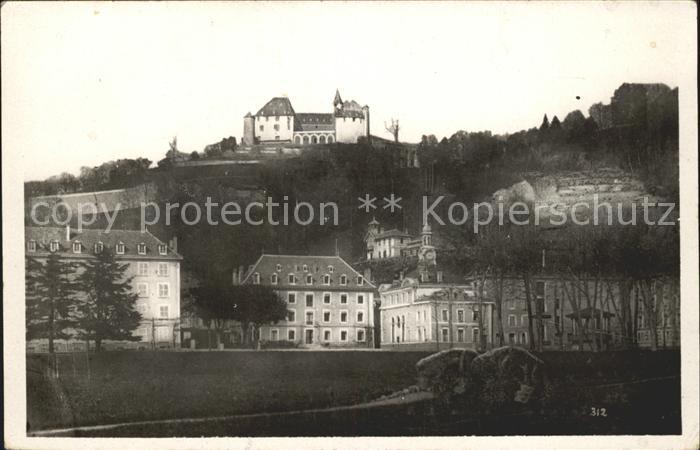 Uriage-les-Bains Isere Parc et Chateau Schloss