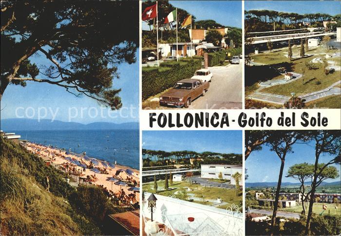 Follonica Strand Bungalow Minigolf Golfo del Sole
