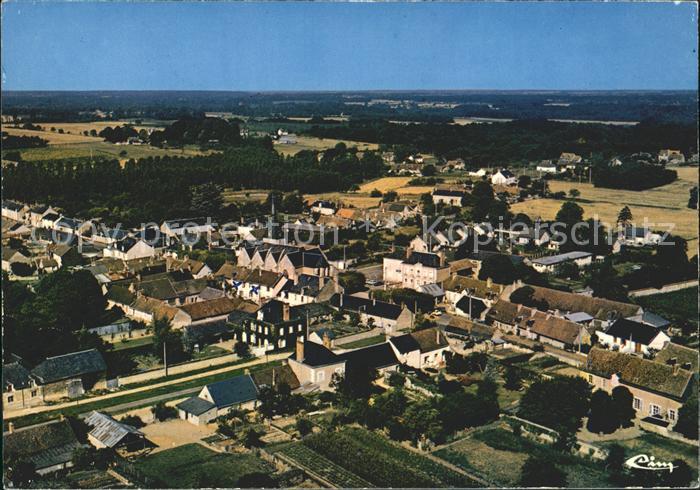 Chitenay Vue generale aerienne