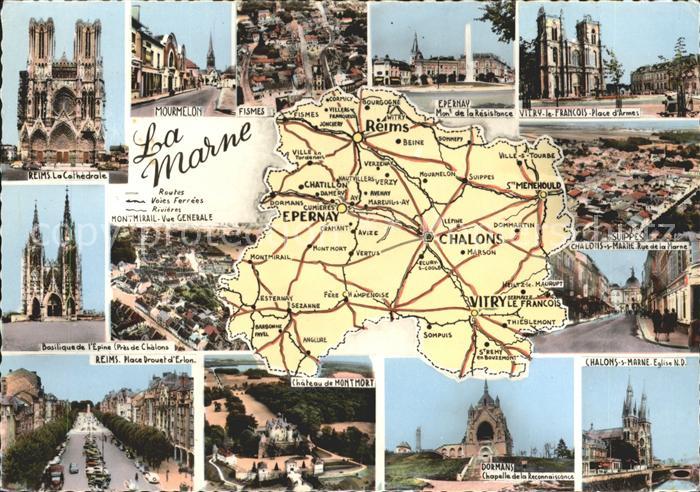 Vitry-le-Francois Sehenswürdigkeiten Region La Marne