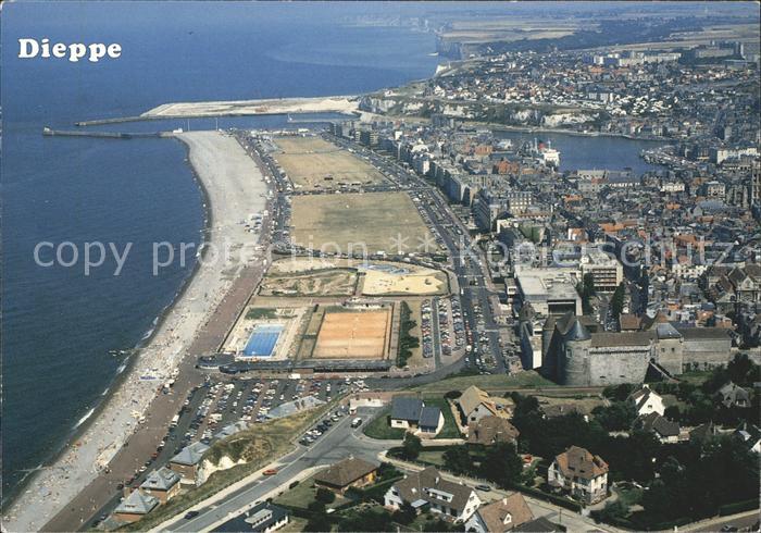 Dieppe 76 Vue aerienne