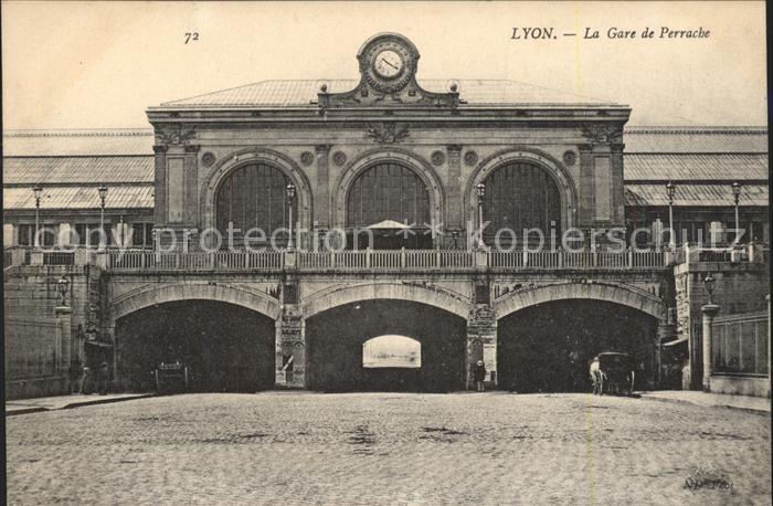 Lyon France Gare de Perrache Bahnhof