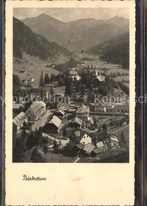 Boeckstein Gesamtansicht Kurort Gasteinertal Alpenpanorama