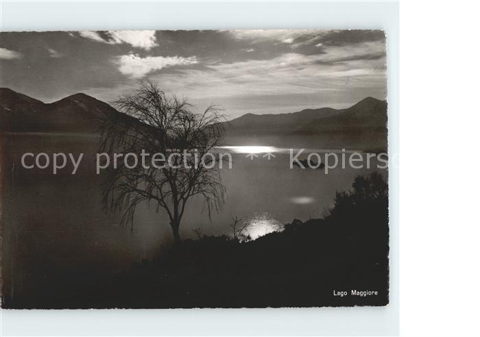 Lago Maggiore Abendstimmung am See
