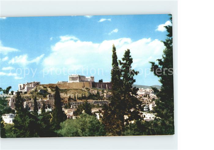 Athenes Athen Akropolis Tempel Antike