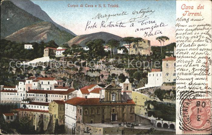 Cava dei Tirreni Corpo di Cave e S. S. Trinita Stempel a