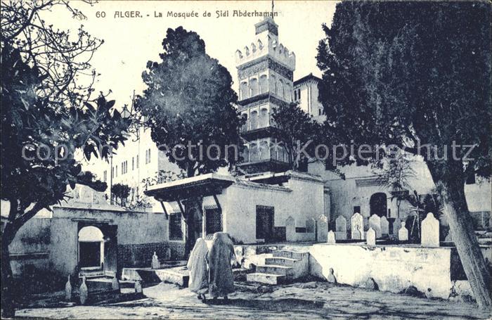 Alger Algerien Mosquee de Sidi Abderhaman Moschee