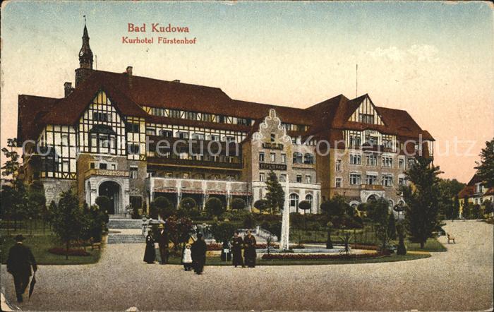 Bad Kudowa Niederschlesien Kurhotel Fuerstenhof