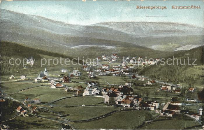 Krummhuebel Riesengebirge Panorama Riesengebirge